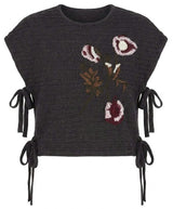 Floral Sweater Vest