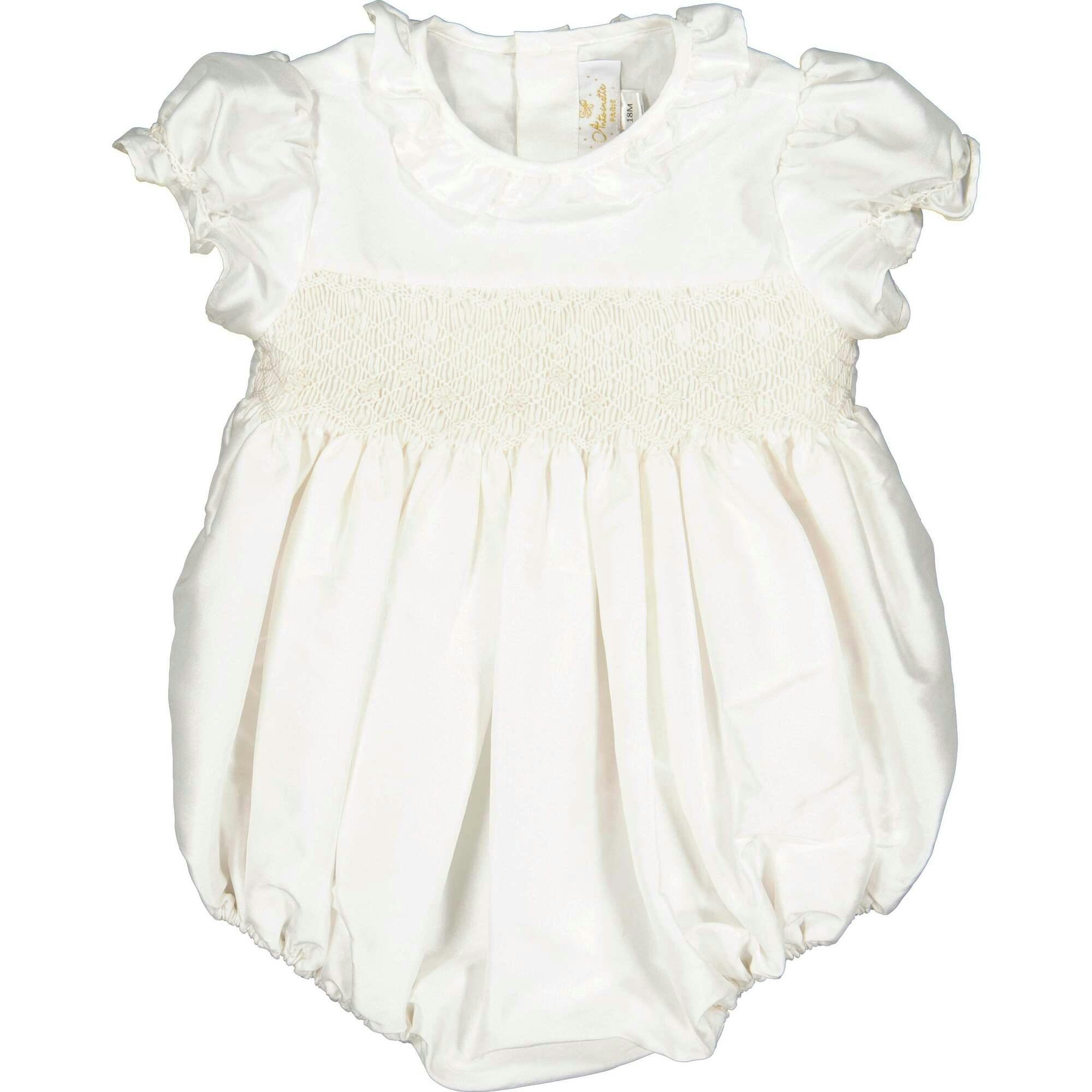 Colombe White Silk Ceremony Baby Bubble