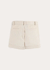 Percy Stripe Tailored Shorts in Blue (4- 10yrs)