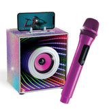 Pop Star Karaoke Infinity Light Speaker & Microphone