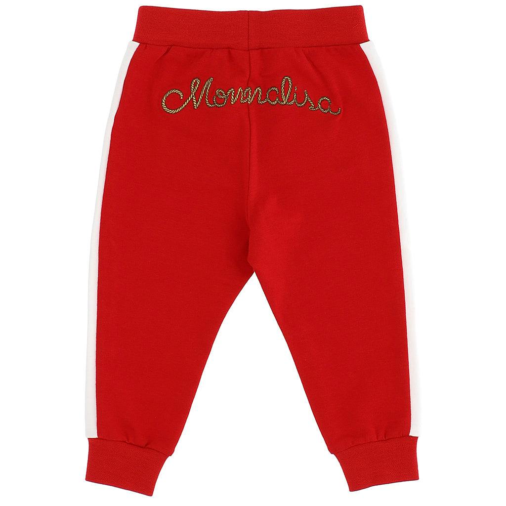 Red Stripe Logo Sweatpants
