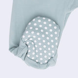 Solid Jadeite - 2 Way Zipper Footie