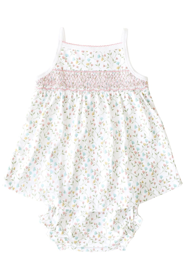 Pink Arabella Smocked Tank Dress