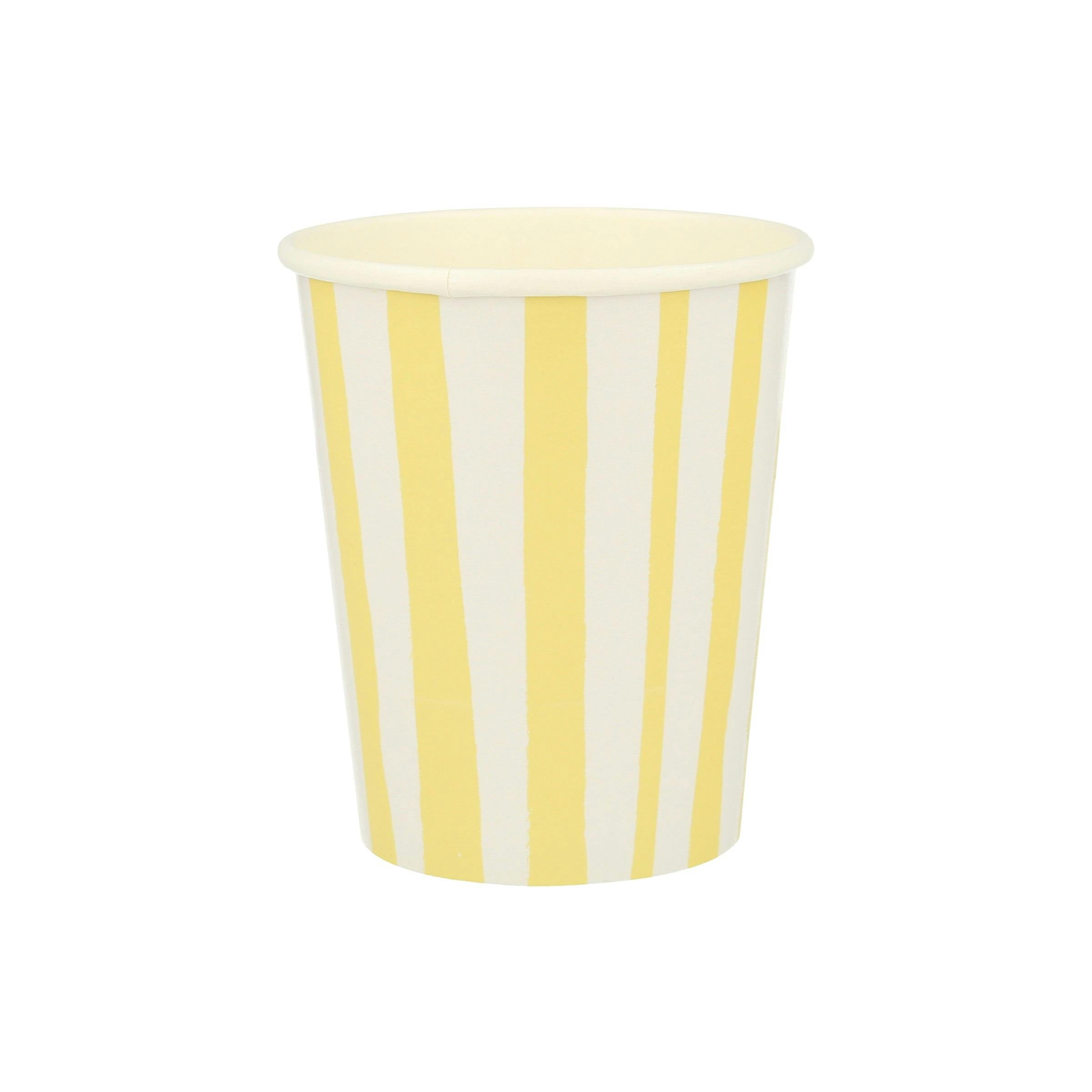 Mixed Stripe Cups
