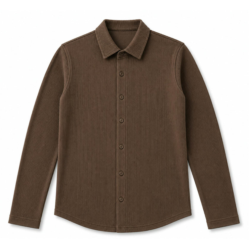 Rib Modal Shirt
