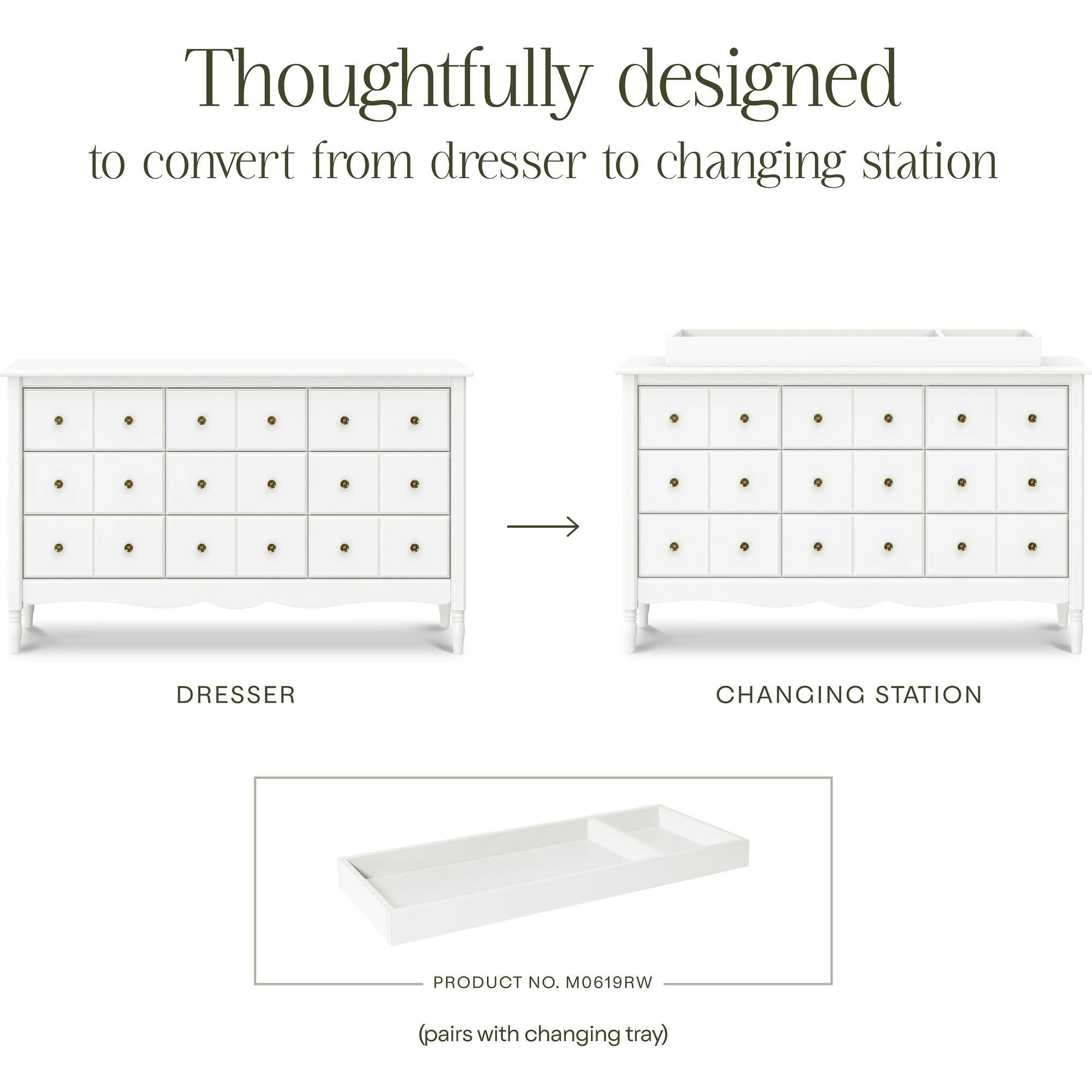 Liberty 9-Drawer Assembled Dresser