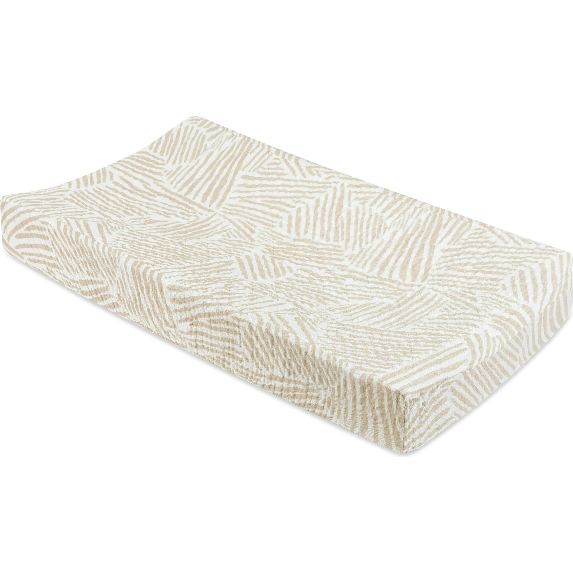 Organic Muslin Cotton Quilted Changing Pad Cover