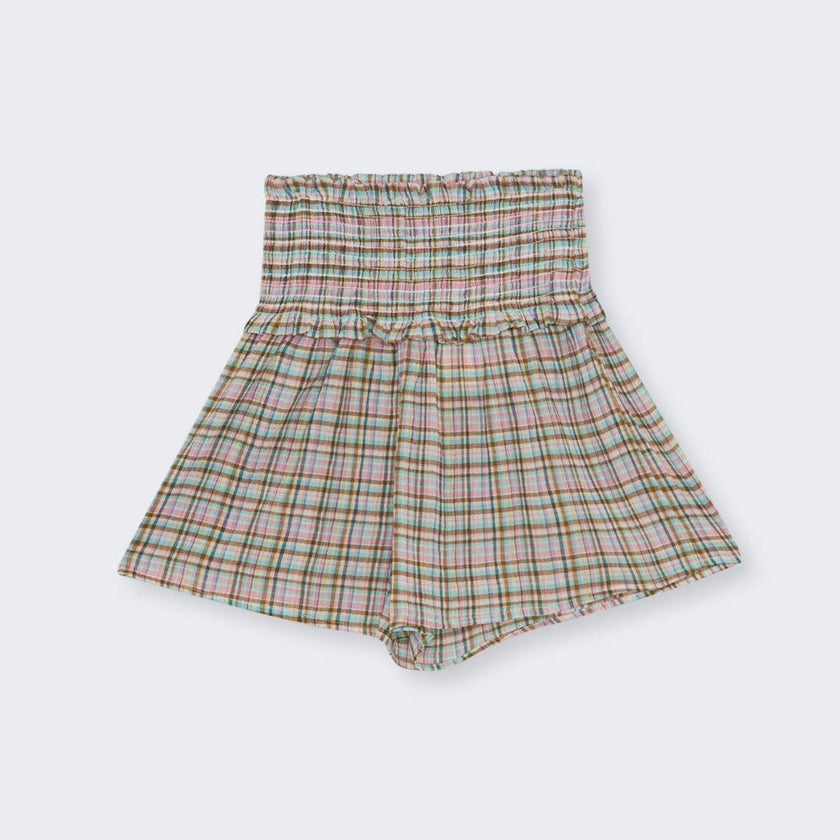 Zinnia Woman Short Zinnia Check