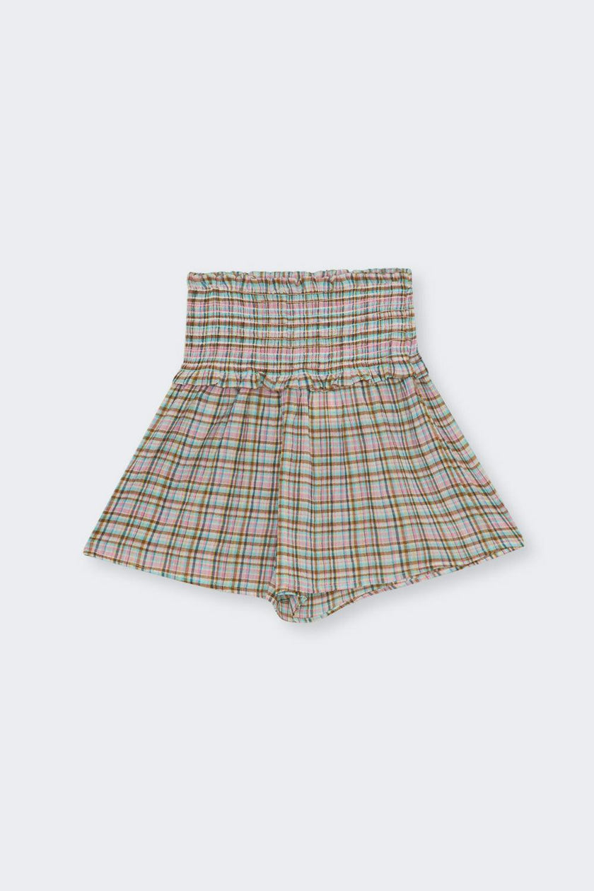 Zinnia Woman Short Zinnia Check