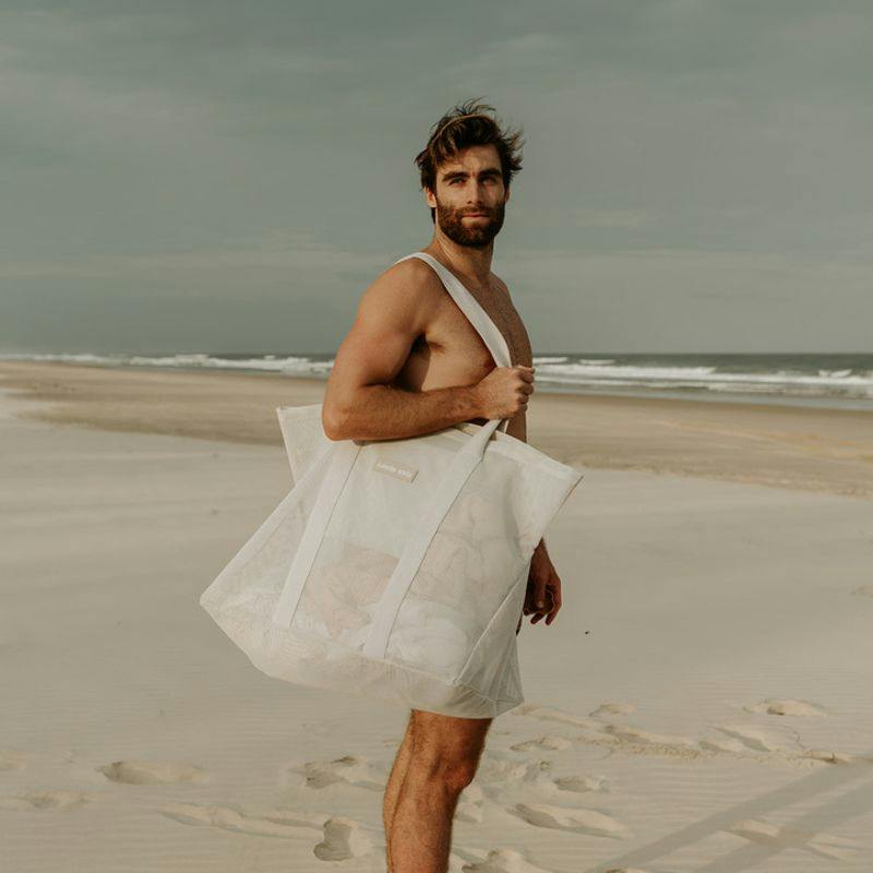 Beach Hauler™ Mesh Beach Bag - Sand