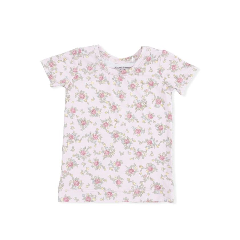 Edith's Rose Garden - Short Sleeve Loungewear Set