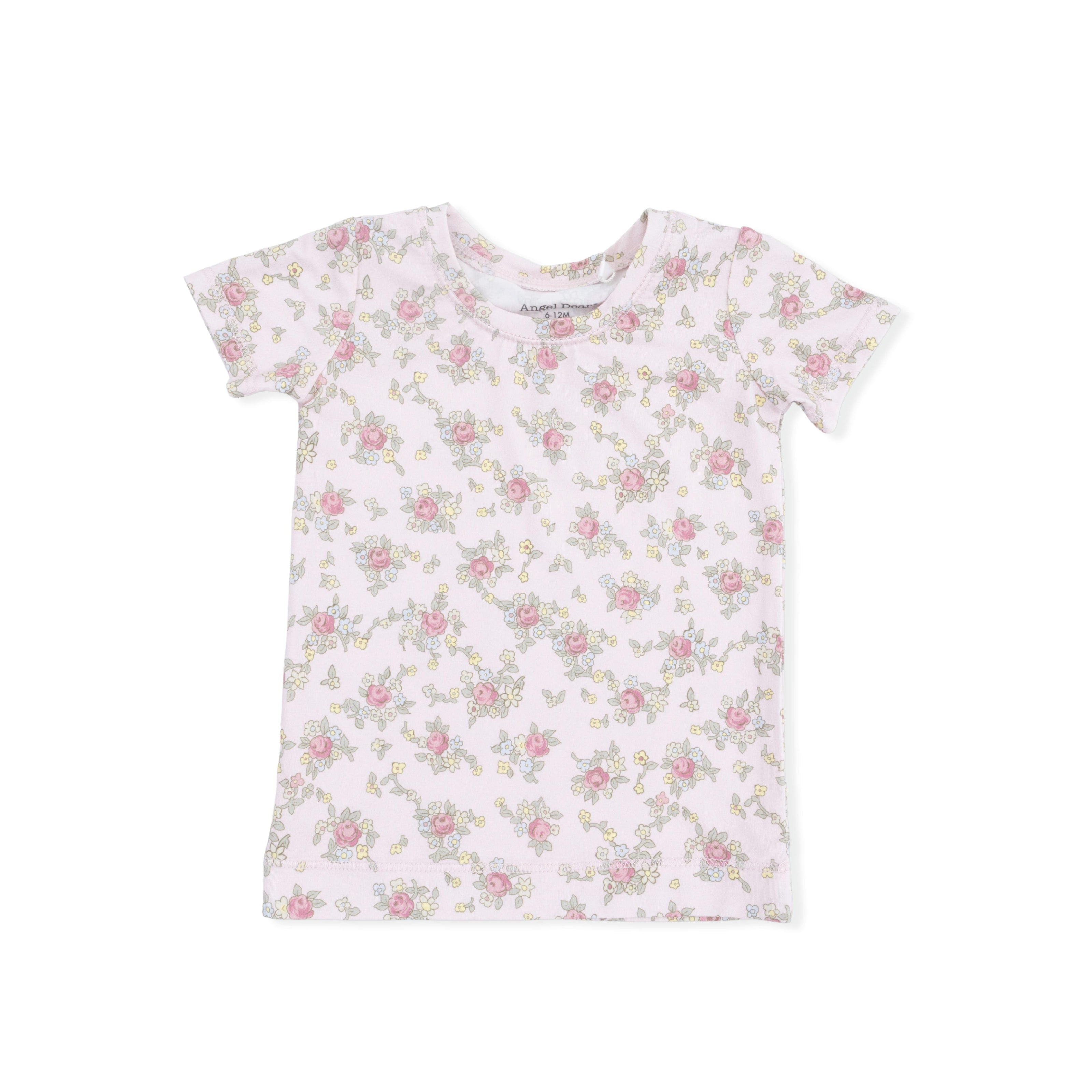 Edith's Rose Garden - Short Sleeve Loungewear Set