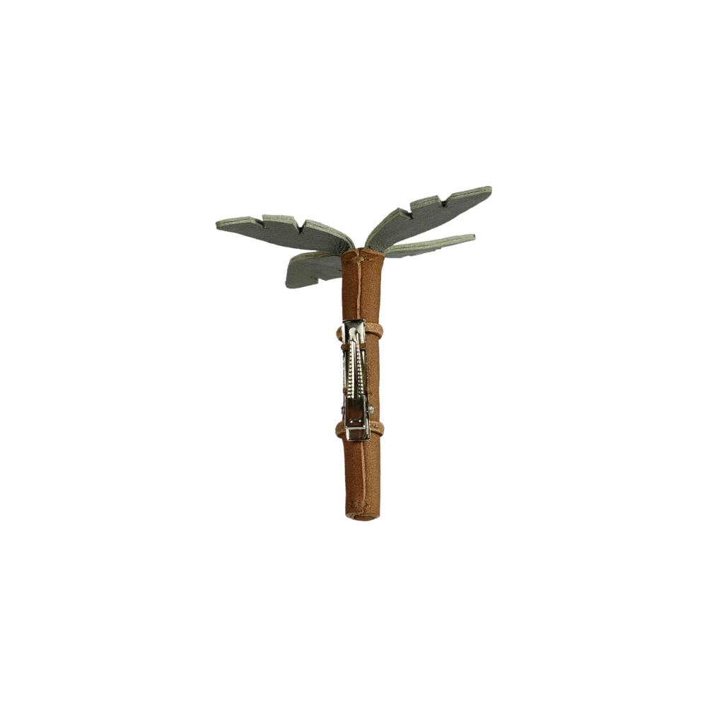 Sina Clip | Palm Tree | Green Bay Leather