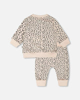 Organic Cotton Jersey Sweater And Pants Set