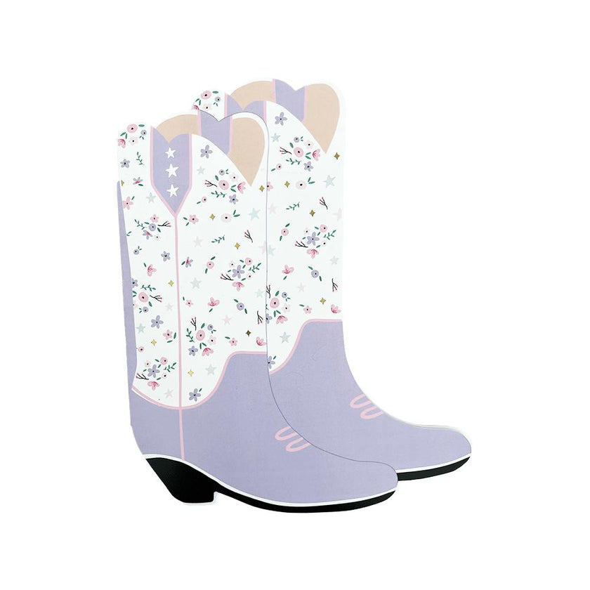 Cowgirl Boots Sticker Sketch Book