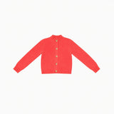 Tomato Cardigan Sweater