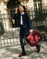Kayla Burgundy Shoes