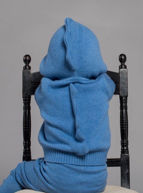 Dino Hoodie | 100% cashmere