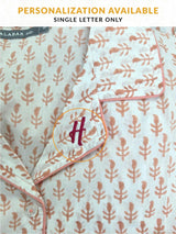 Block-Printed Women's Loungewear Gift Set