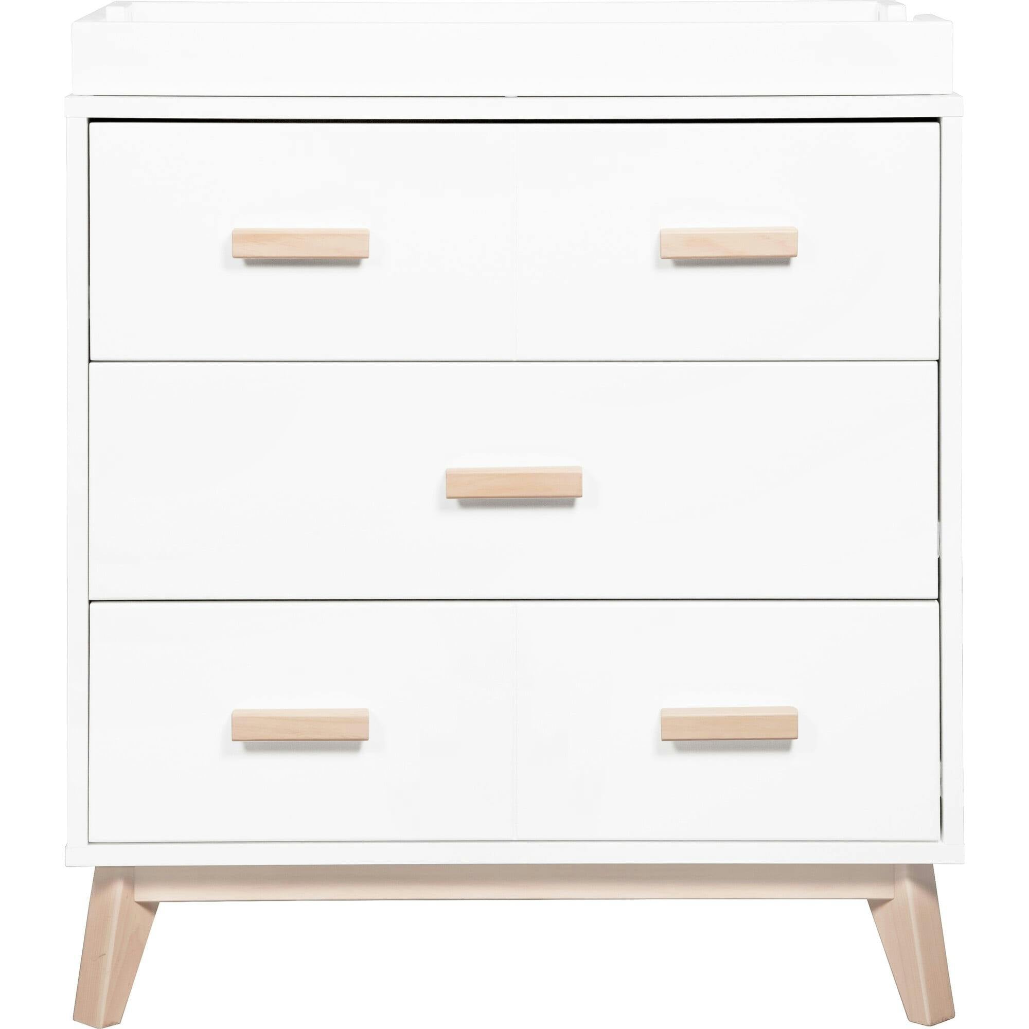 Scoot 3-Drawer Compact Changer Dresser with Removable Changing Tray (34