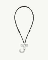 Grande Monogram Necklace in Silver