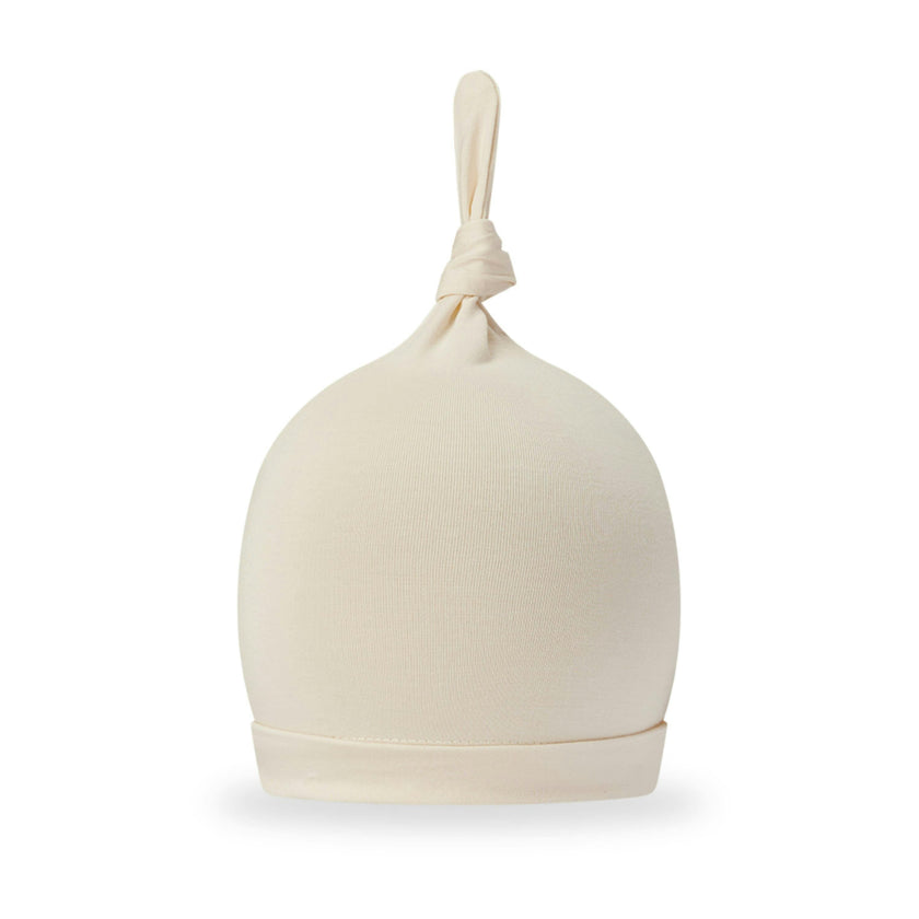 Salt Luxe Solid Knotted Beanie Hat