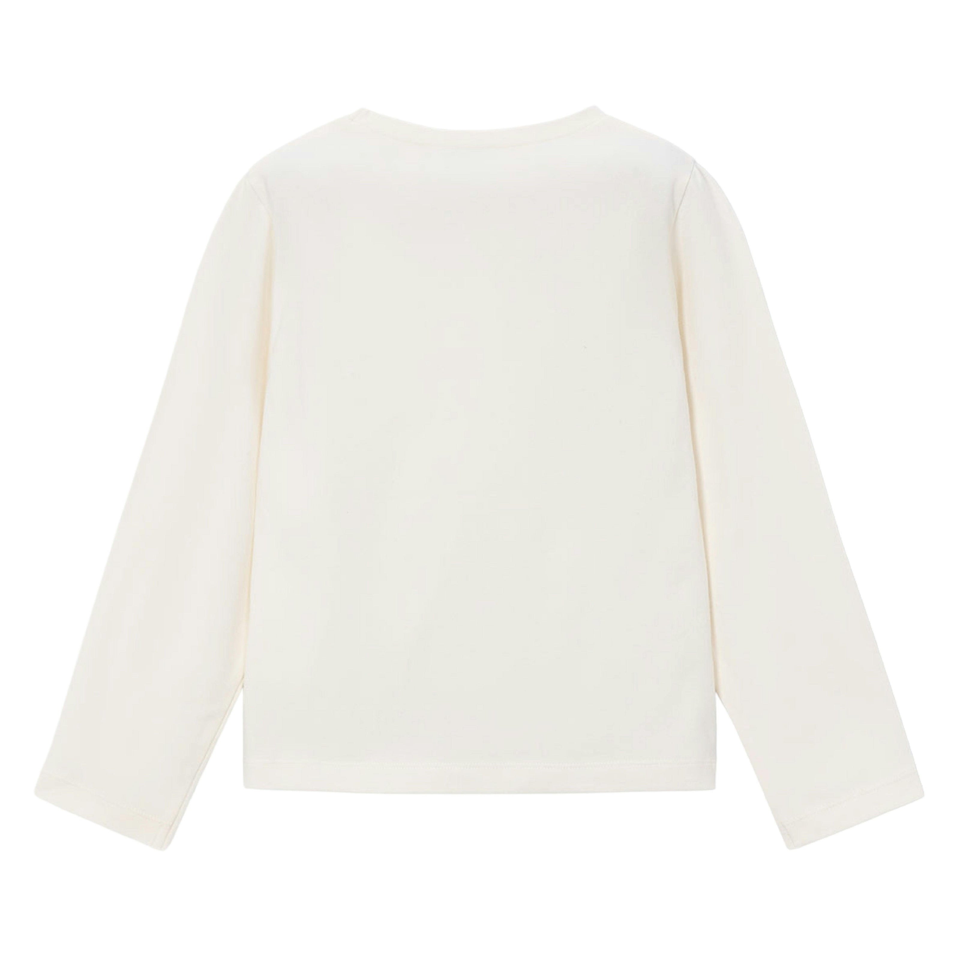 White Cartoon Bow Tee