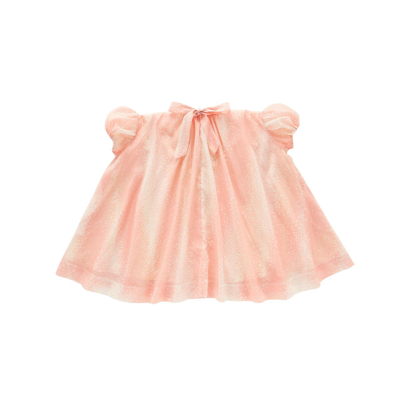 Tent Dress with Puff Sleeves