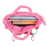 Puffy Tote in Pink