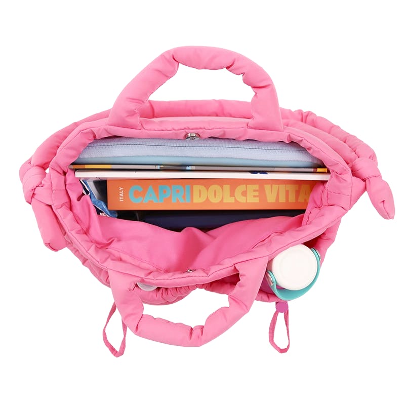 Puffy Tote in Pink