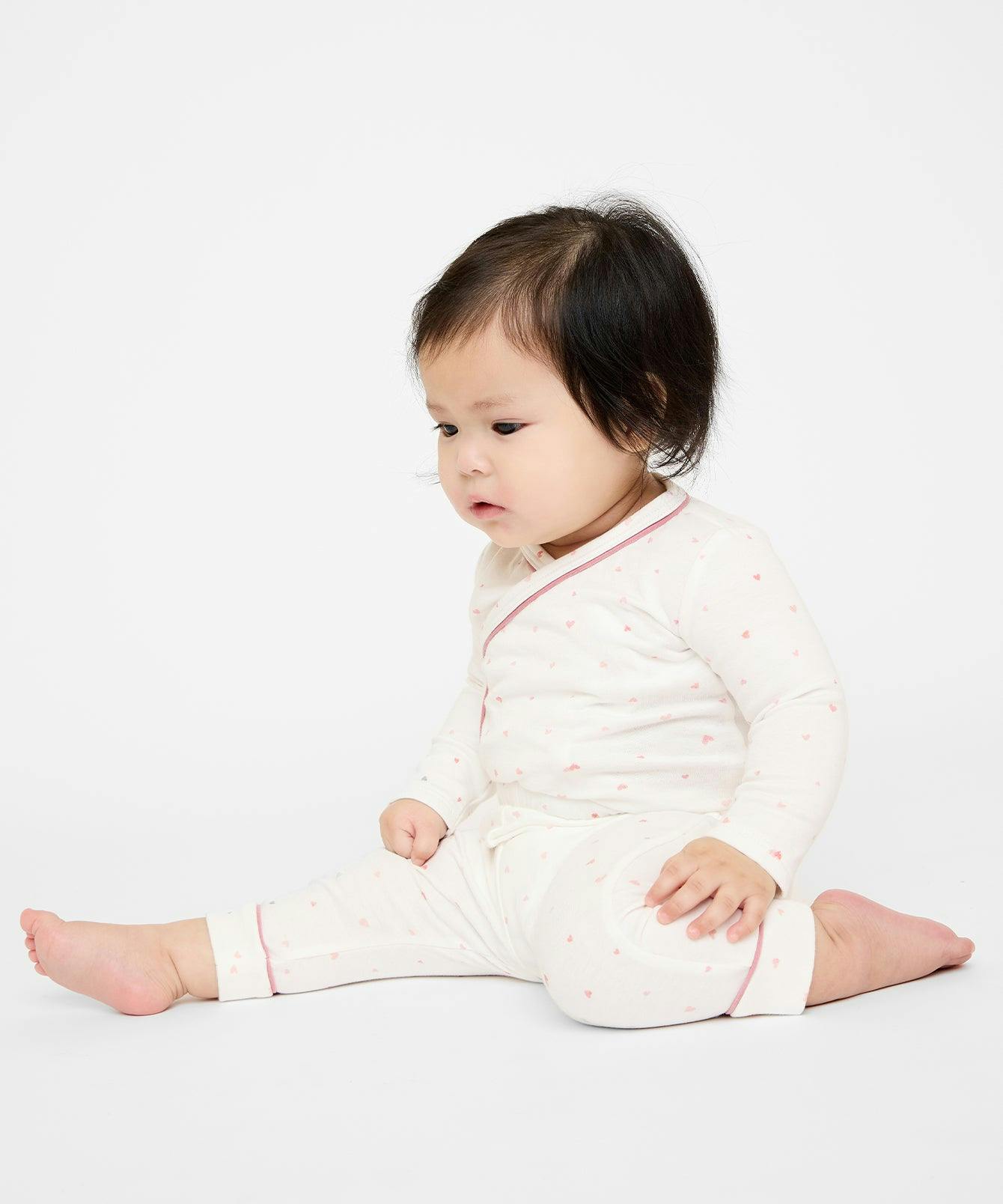 Andy Baby Legging, Rose Hearts