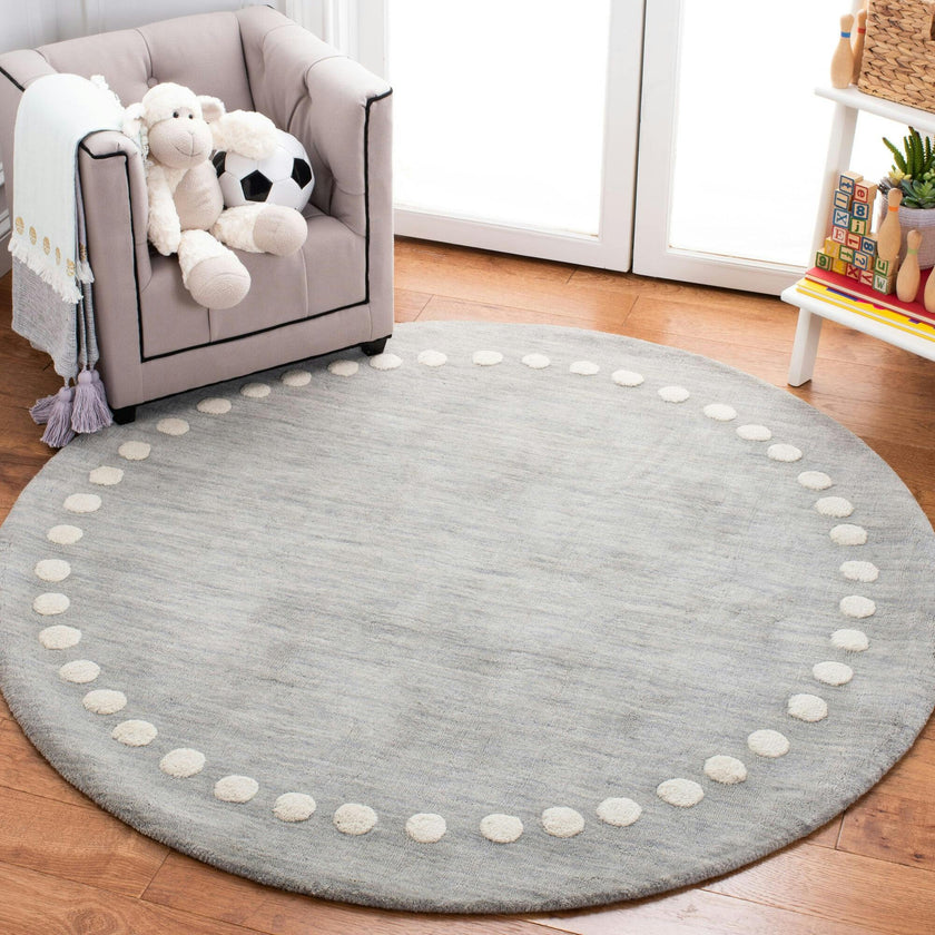 Kids Parker Rug, Grey