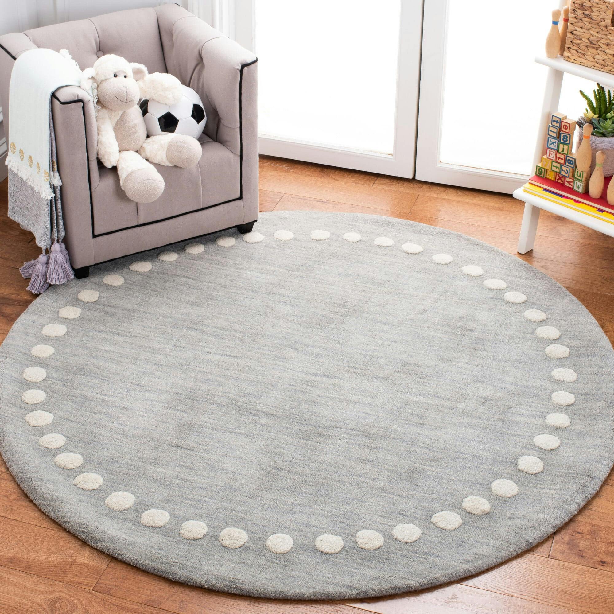 Kids Parker Rug, Grey