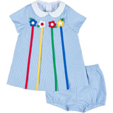 Dress With Flowers and Bloomer