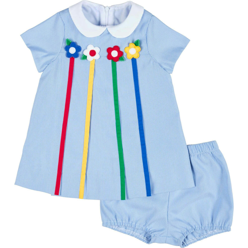 Dress With Flowers and Bloomer