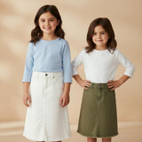 Cotton Everyday Denim Skirt
