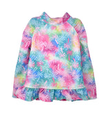 UPF 50+ Ruffle Rash Guard