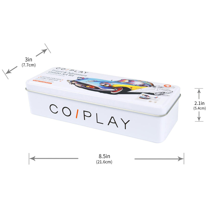 COIPLAY: Watercolor Art Kit - Travel & Adventure