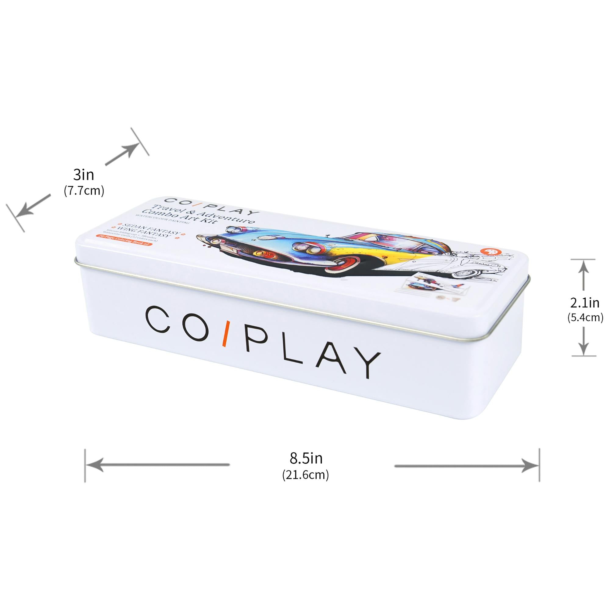 COIPLAY: Watercolor Art Kit - Travel & Adventure