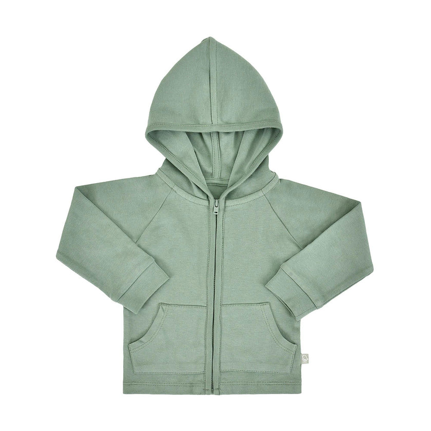 hoodie | basil green