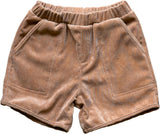 Athletic Short in Proformance Cord In Terra Cotta