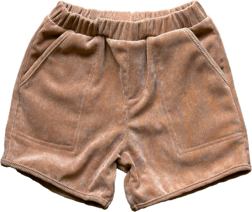 Athletic Short in Proformance Cord In Terra Cotta