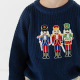 Nutcracker Patch Christmas Sweater