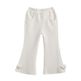 Light Beige Pom-Pom Pants Set