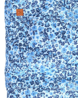 Kids Snow Pant in Blue Ditsy Floral