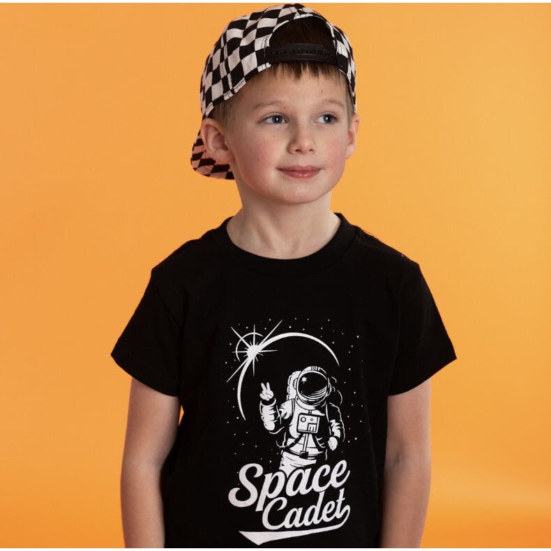 Space Cadet Crew Neck Tee, Prints