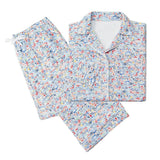 Cape Cod Women’s Button Front Long Pajama Set