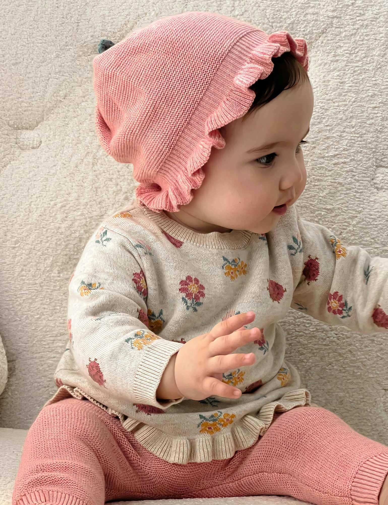 Knitted Legging Blush Melange