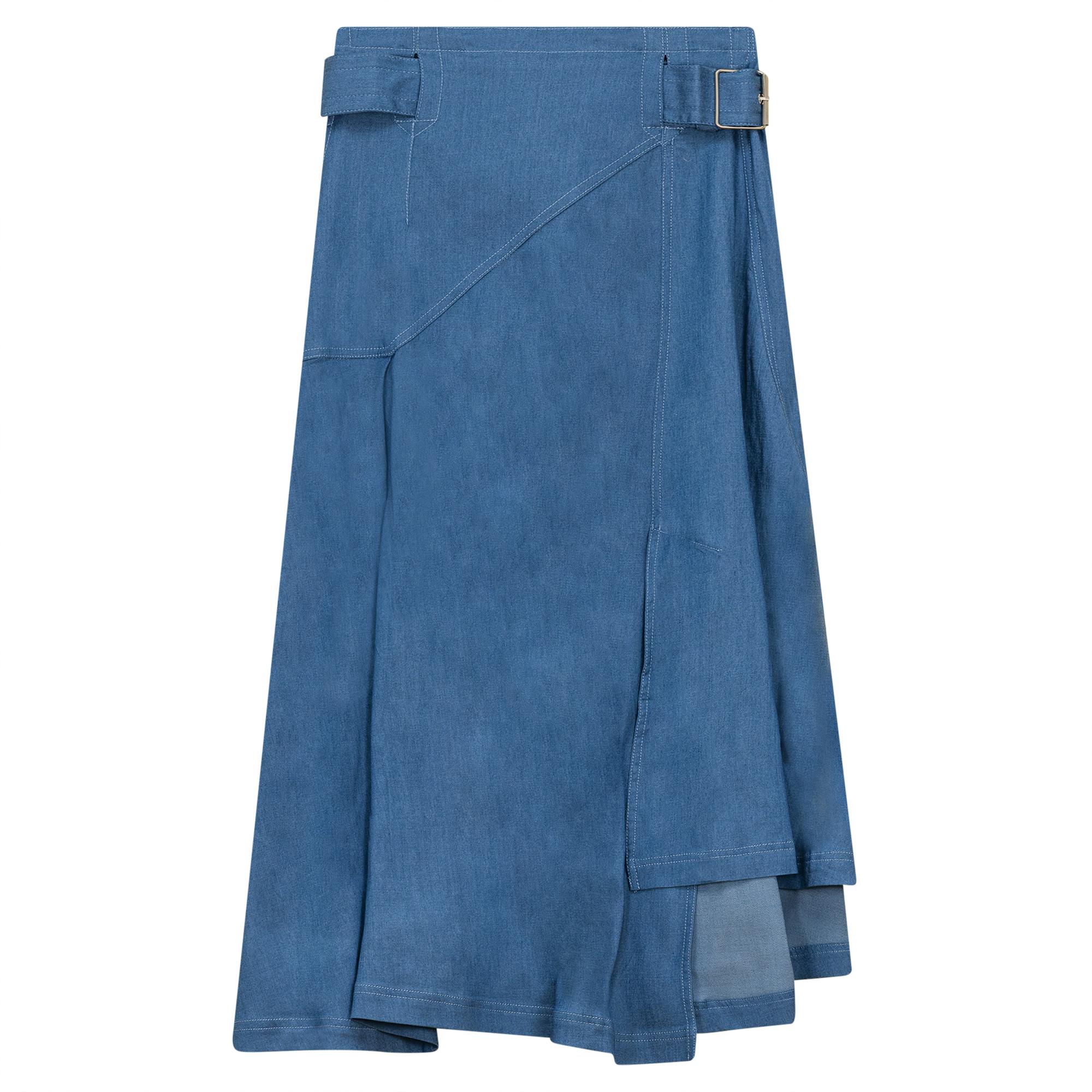 Skirt with Belt Buckle