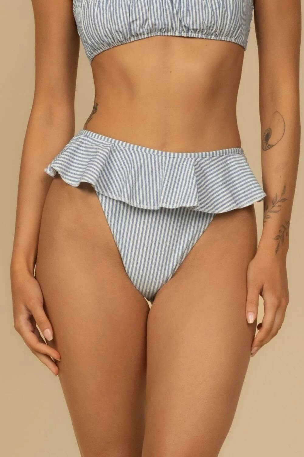 Tamarindo Ruffle Bikini Bottom